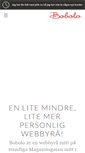Mobile Screenshot of bobolo.se