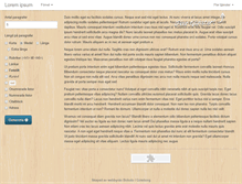 Tablet Screenshot of lorem.bobolo.se